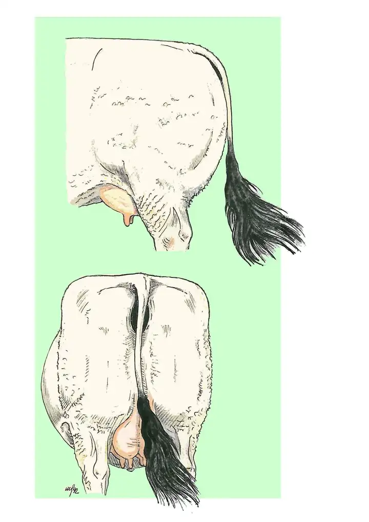 HIND QUARTERS - COW - Quarti Posteriori -Vacca